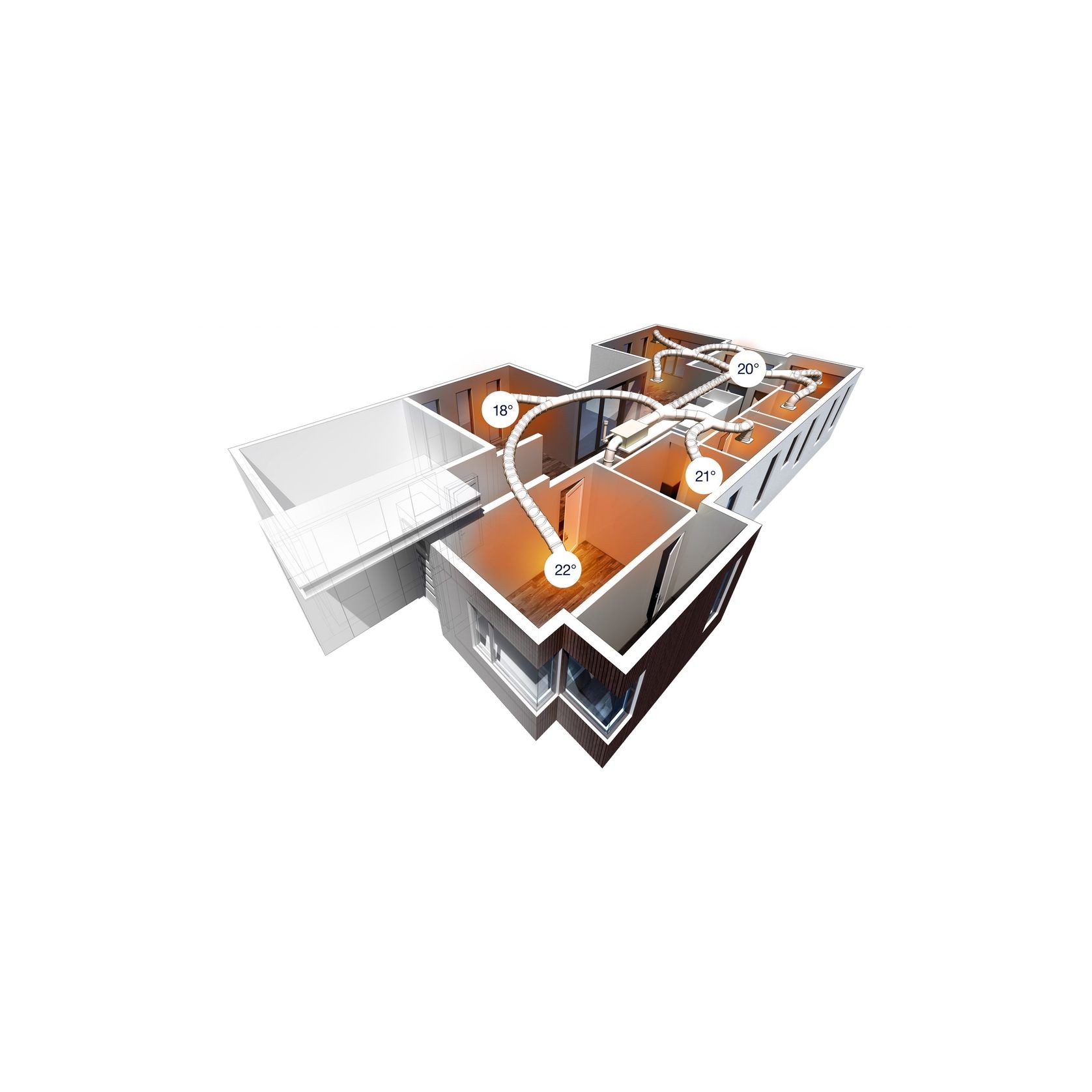 Sp6 Series Gas Ducted Heating System gallery detail image