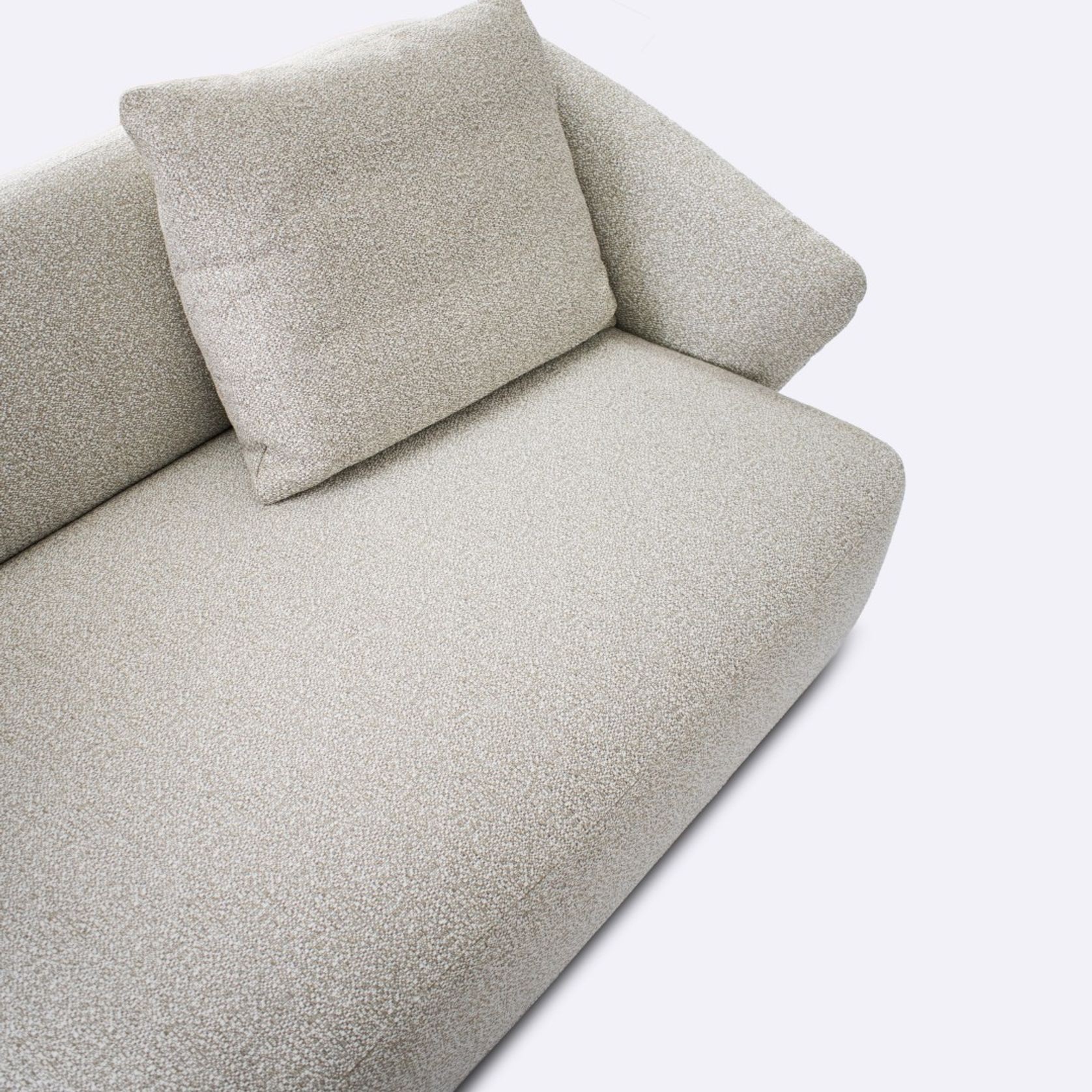 Gemma 1 Piece Sofa | Stone gallery detail image