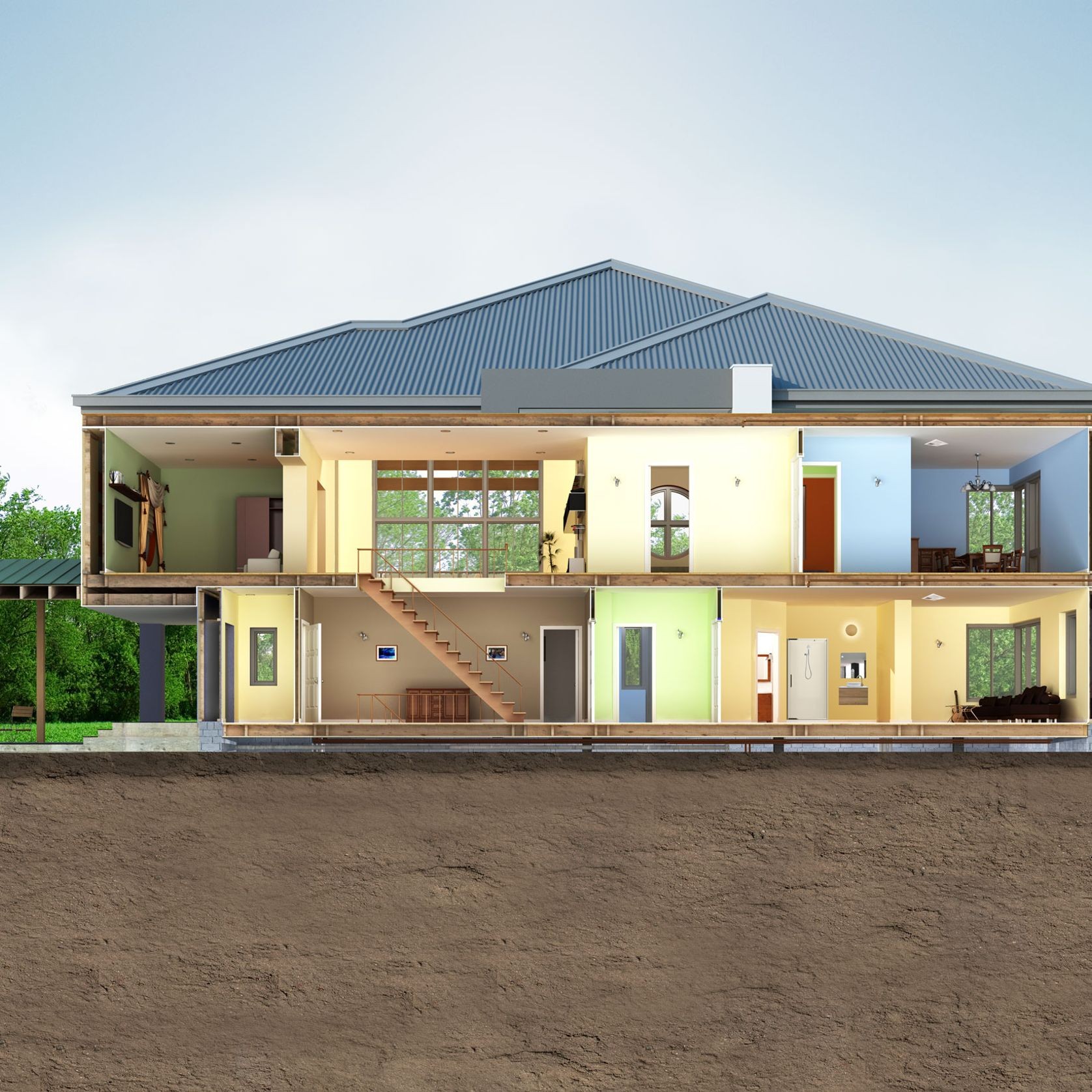 Geoflo Hybrid 22 Geothermal System gallery detail image