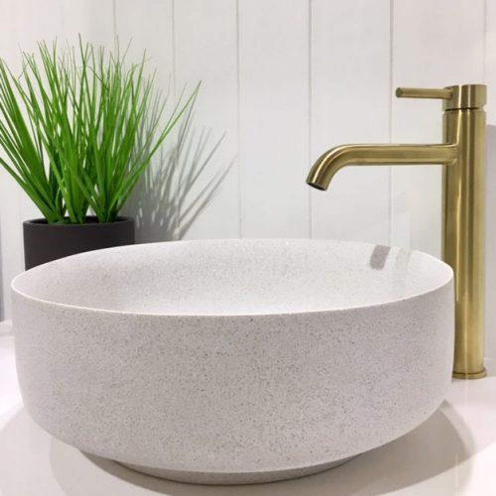 Pietra Bianca Laila Stone Basin gallery detail image