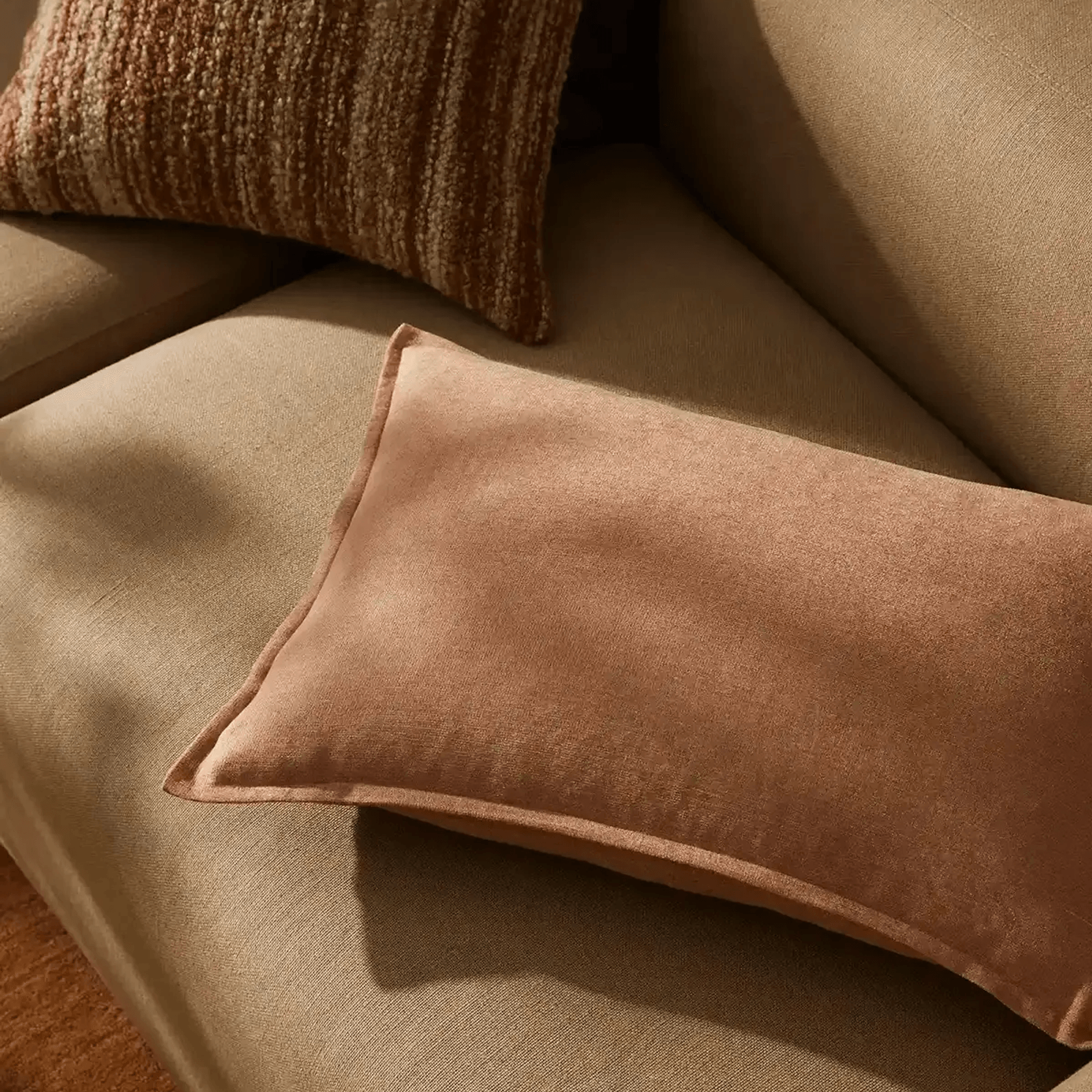 Weave Home Gigi Cushion - Burnish | Wool Blend Boucle gallery detail image