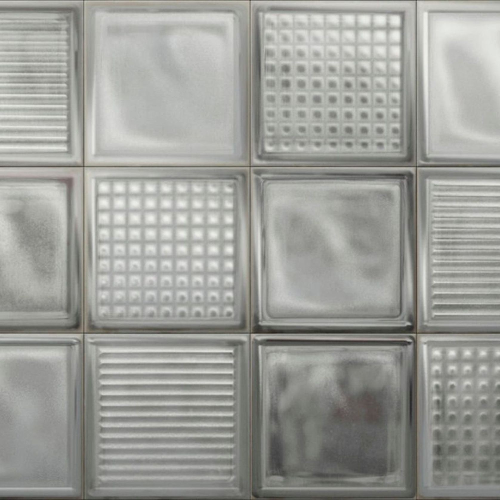 Glass Block White 20x20 gallery detail image