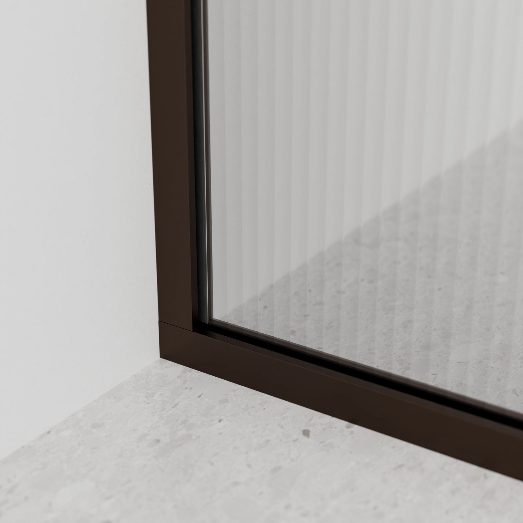 Code Pillar Shower Screen Glass Range | 1050MM gallery detail image