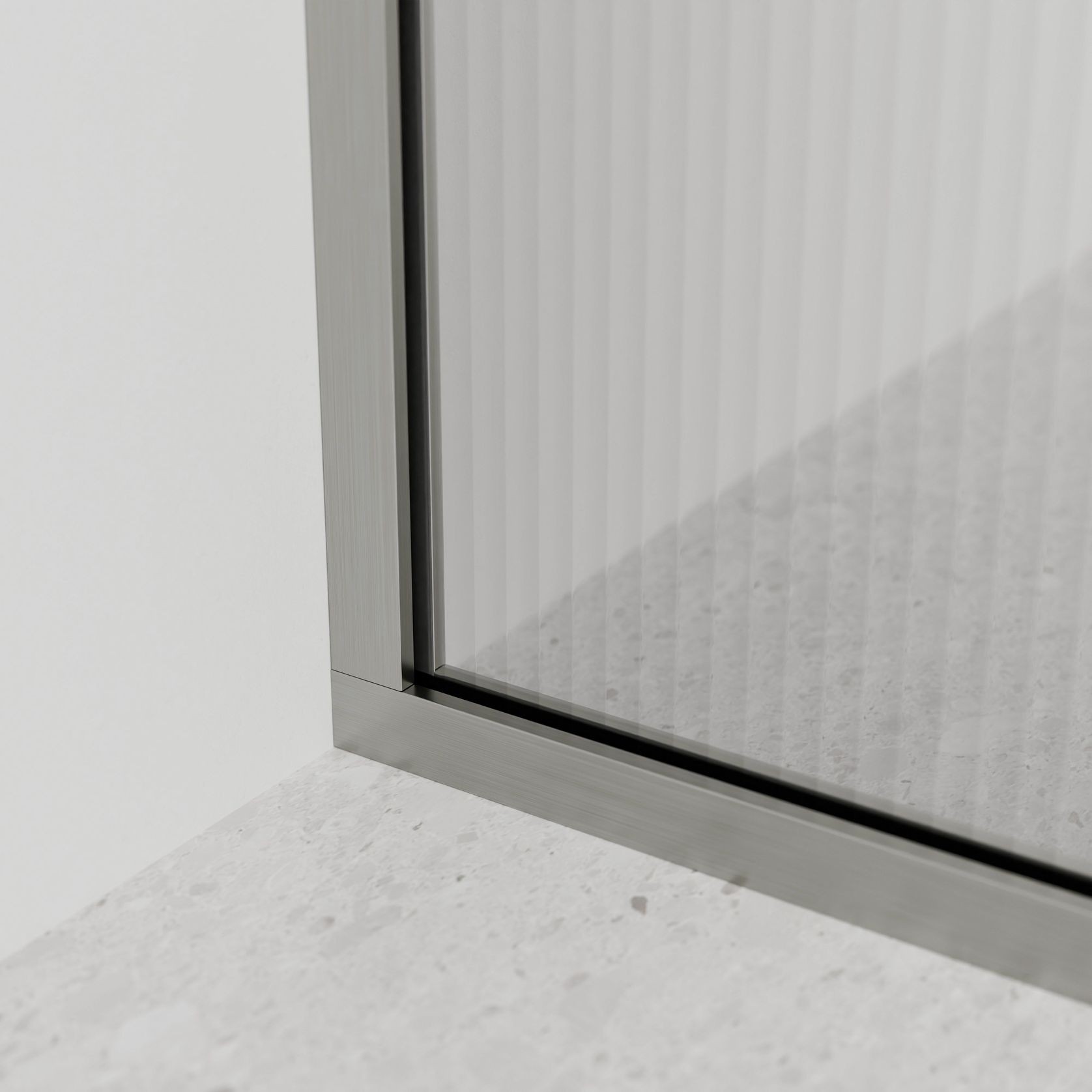 Code Pillar Shower Screen Glass Range | 900mm gallery detail image
