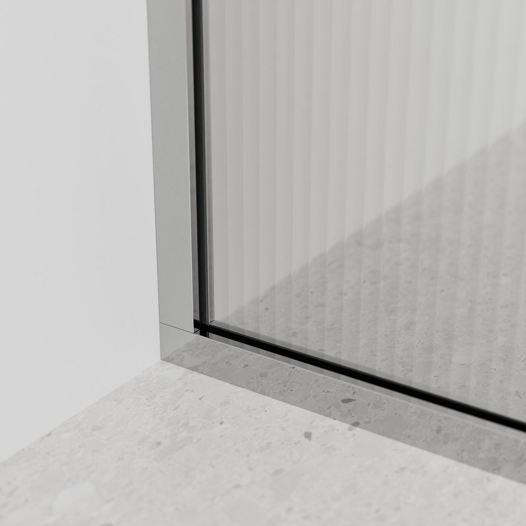 Code Pillar Shower Screen Glass Range | 1050MM gallery detail image