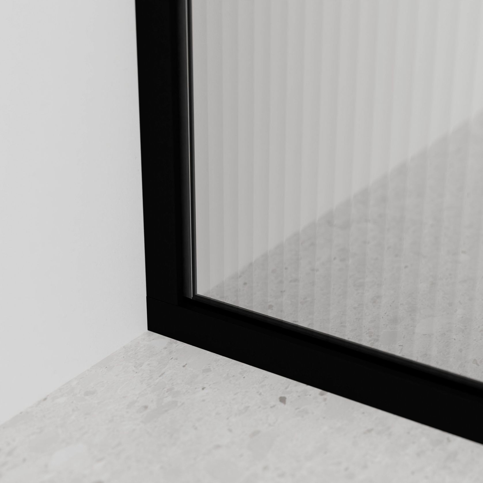 Code Pillar Shower Screen Glass Range | 1050MM gallery detail image