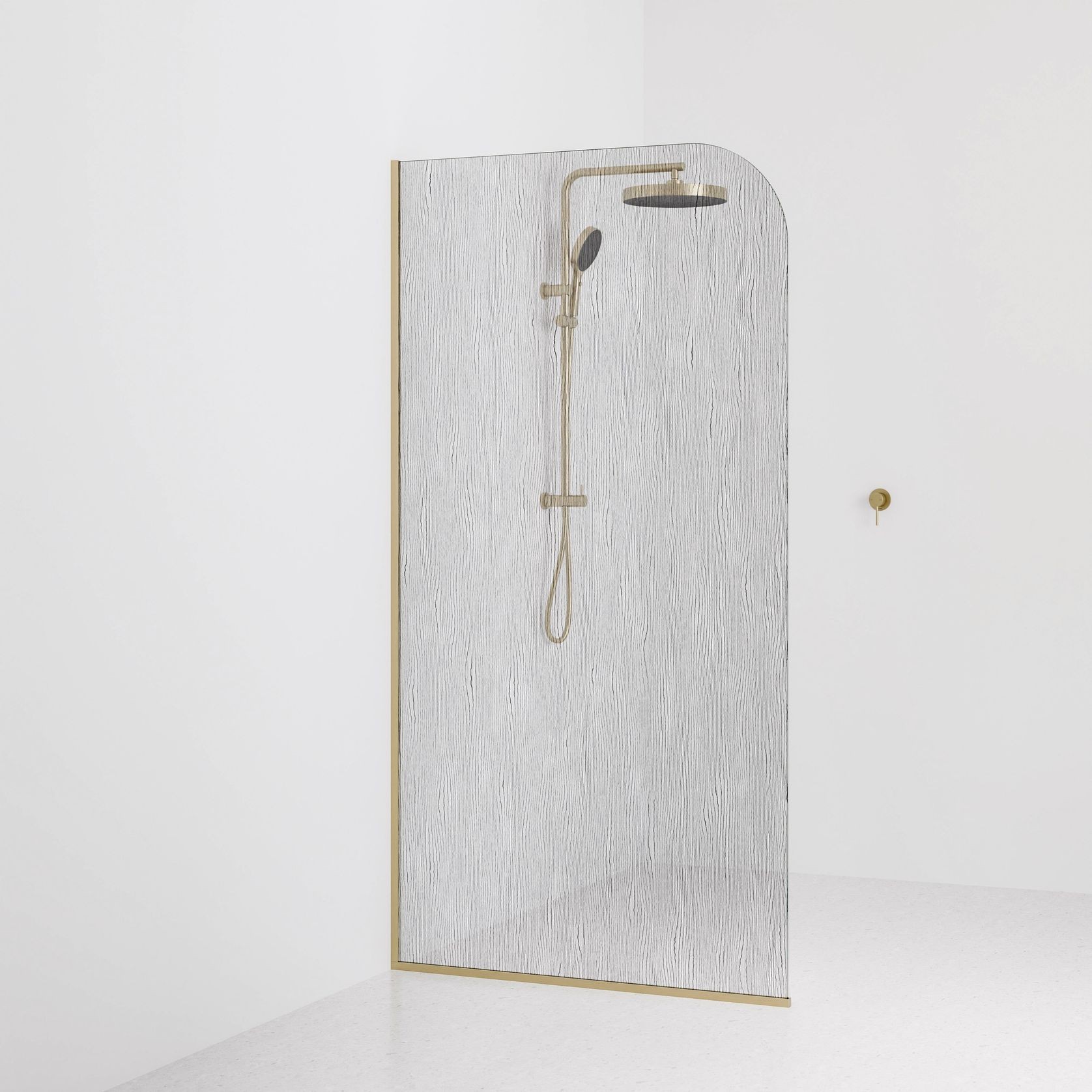 Code Allure Shower Screen Glass Range| 1050mm gallery detail image