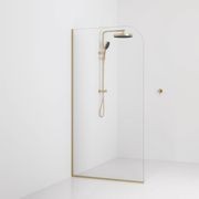 Code Super Clear Shower Screen Range | 1050mm gallery detail image