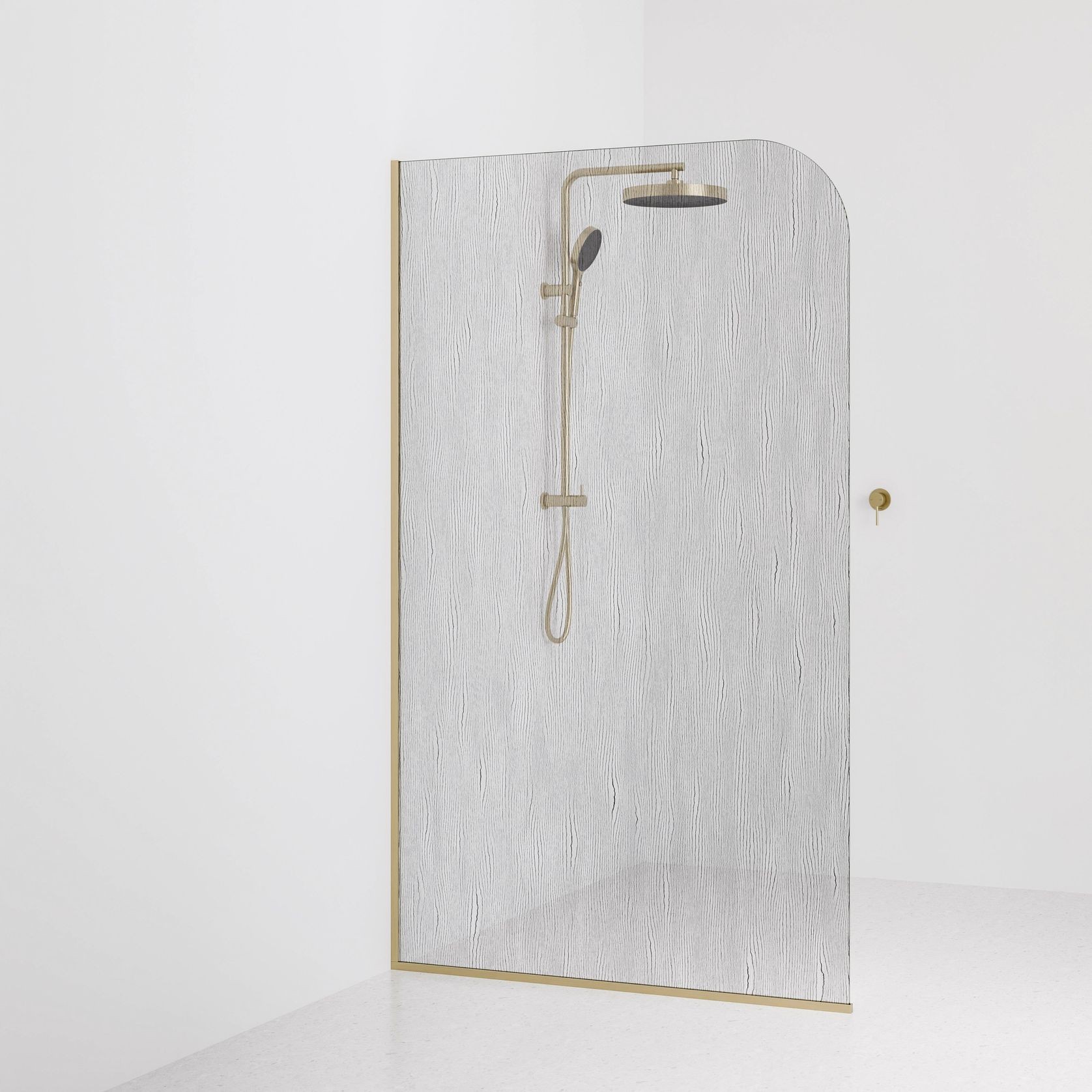 Code Allure Shower Screen Glass Range | 1200mm gallery detail image