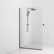 Code Pillar Shower Screen Glass Range | 1200MM gallery detail image