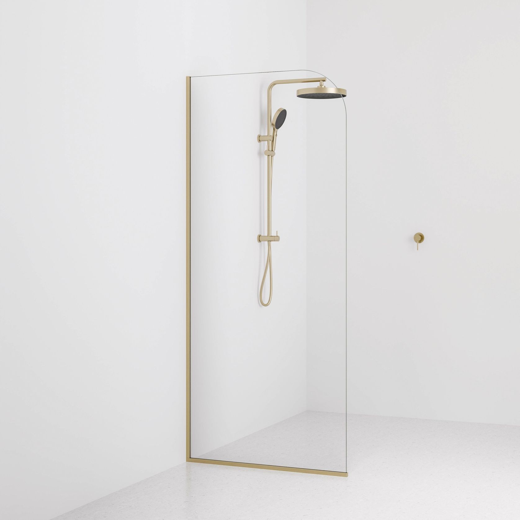 Code Super Clear Shower Screen Range | 900mm gallery detail image