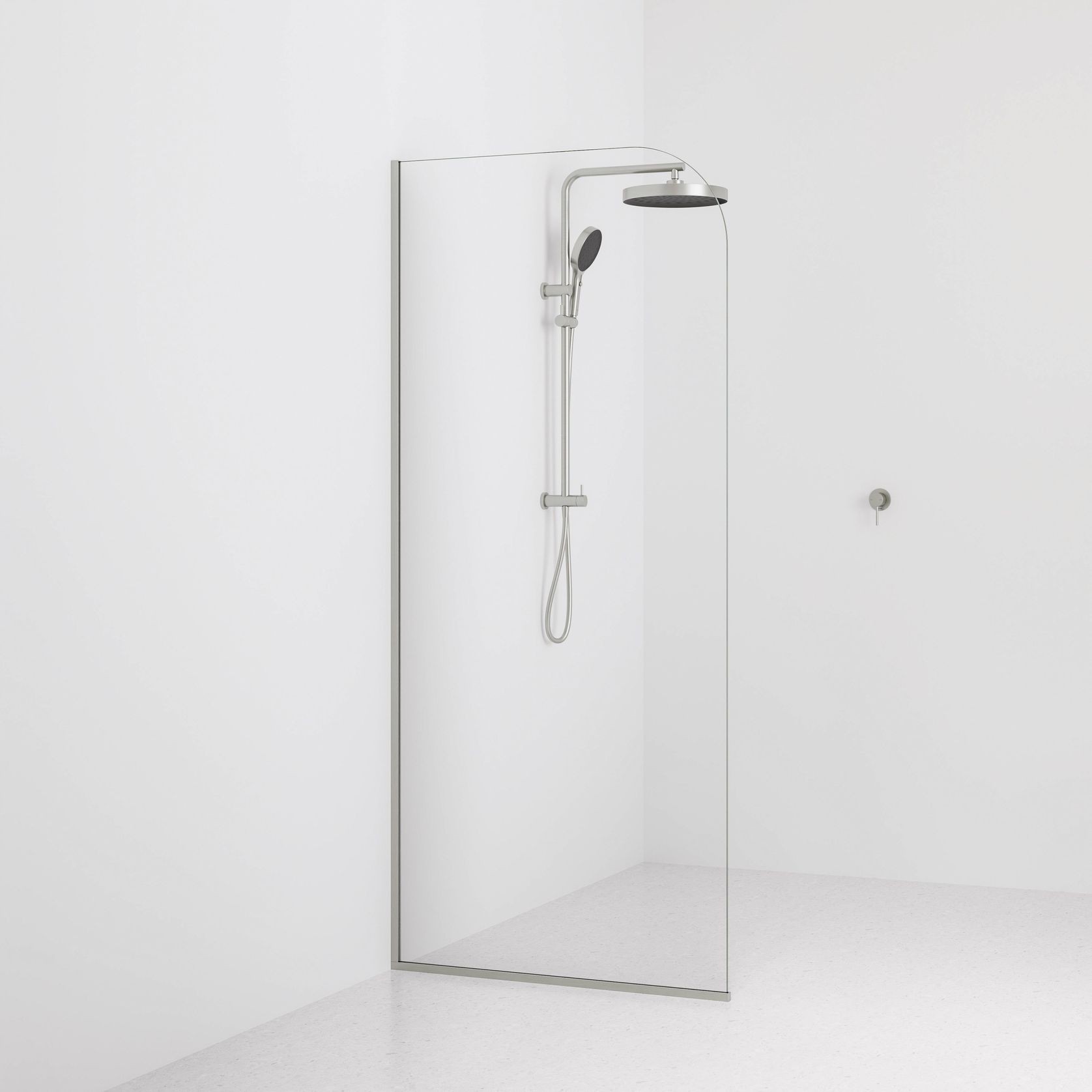 Code Super Clear Shower Screen Range | 900mm gallery detail image