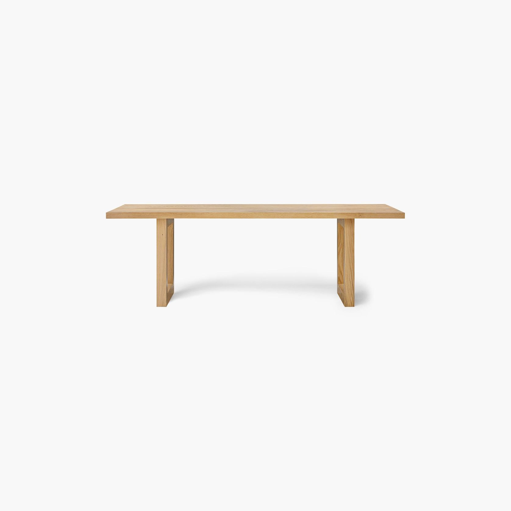 Solid Oak Global Rectangular Dining Table gallery detail image