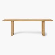 Oak Global Rectangular Dining Table gallery detail image