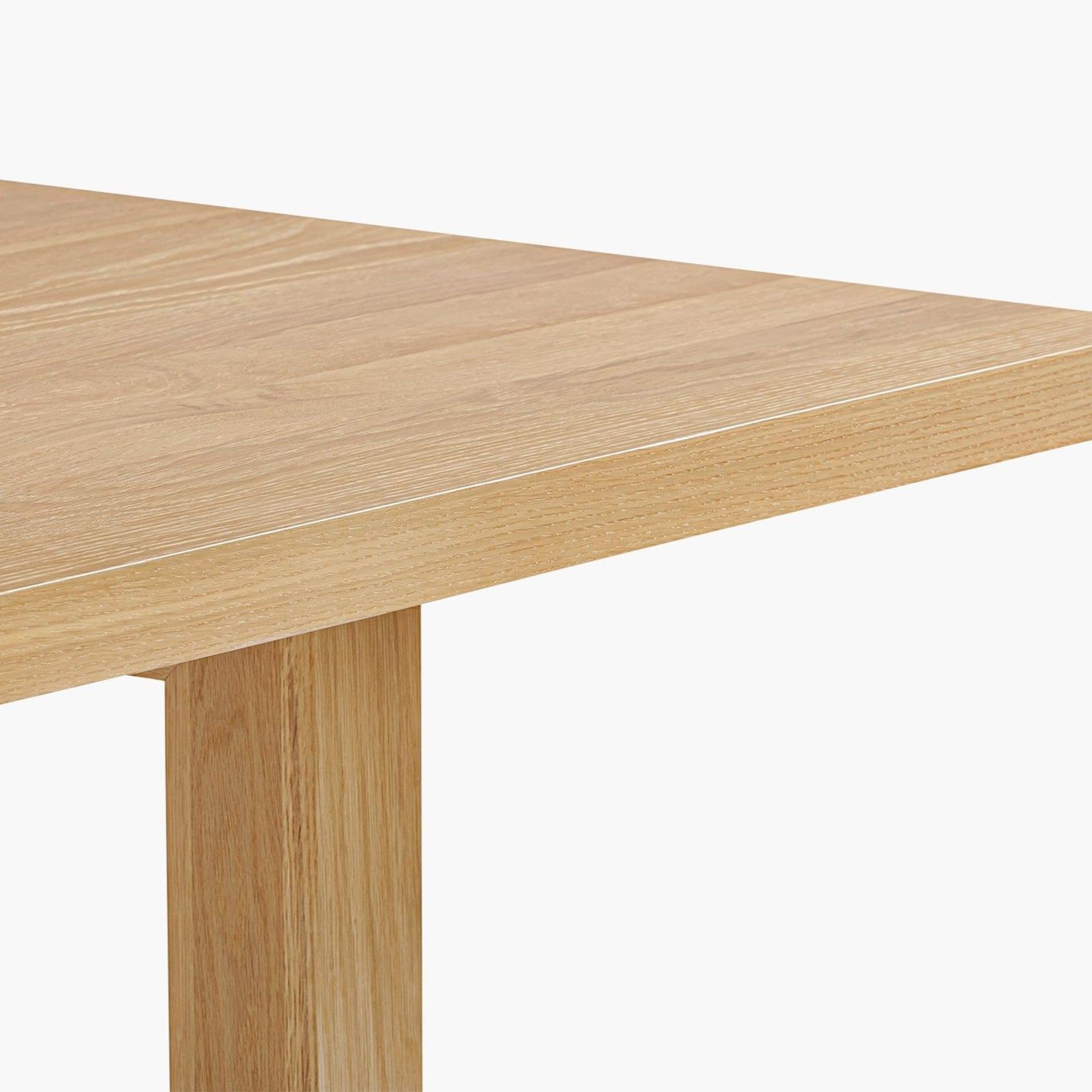 Solid Oak Global Rectangular Dining Table gallery detail image