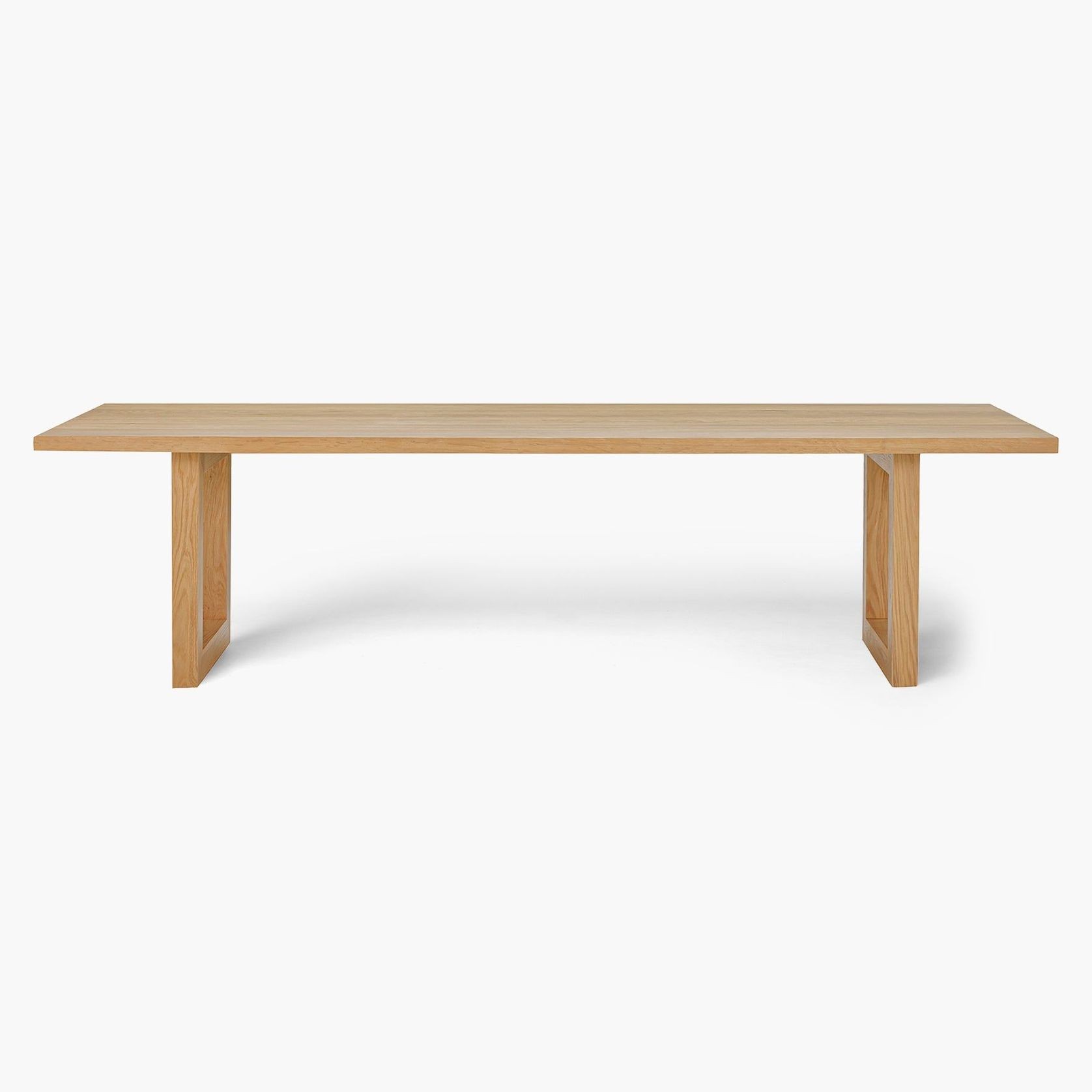 Oak Global Rectangular Dining Table gallery detail image