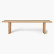Oak Global Rectangular Dining Table gallery detail image