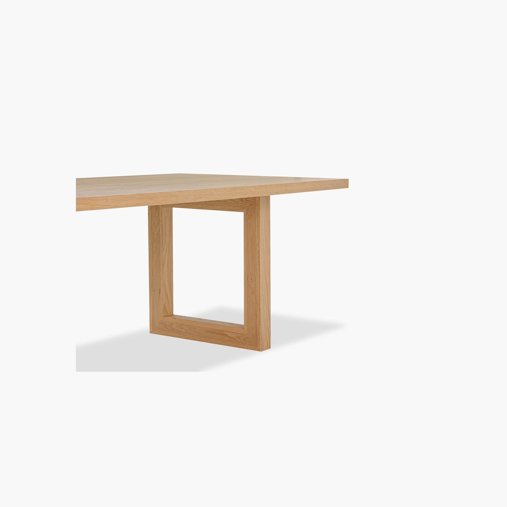 American Oak Global Rectangular Dining Table gallery detail image