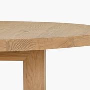 Solid Oak Global Round Dining Table gallery detail image
