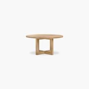 Solid Oak Global Round Dining Table gallery detail image