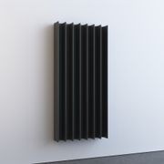 Double Gordon Heated Towel Rail | Dark Grey gallery detail image