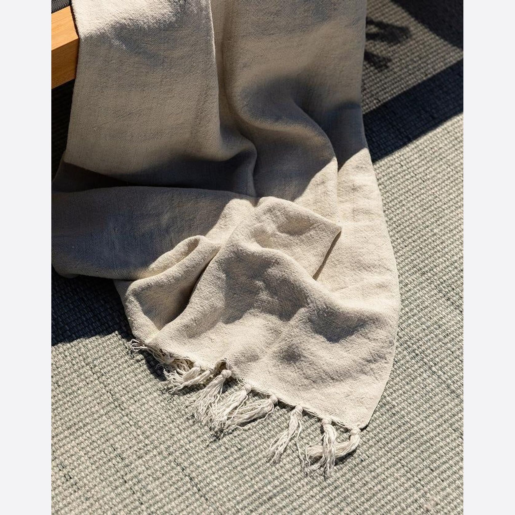 Baya Lonsdale Floor Rug - Eucalyptus | Indoor or Outdoor gallery detail image