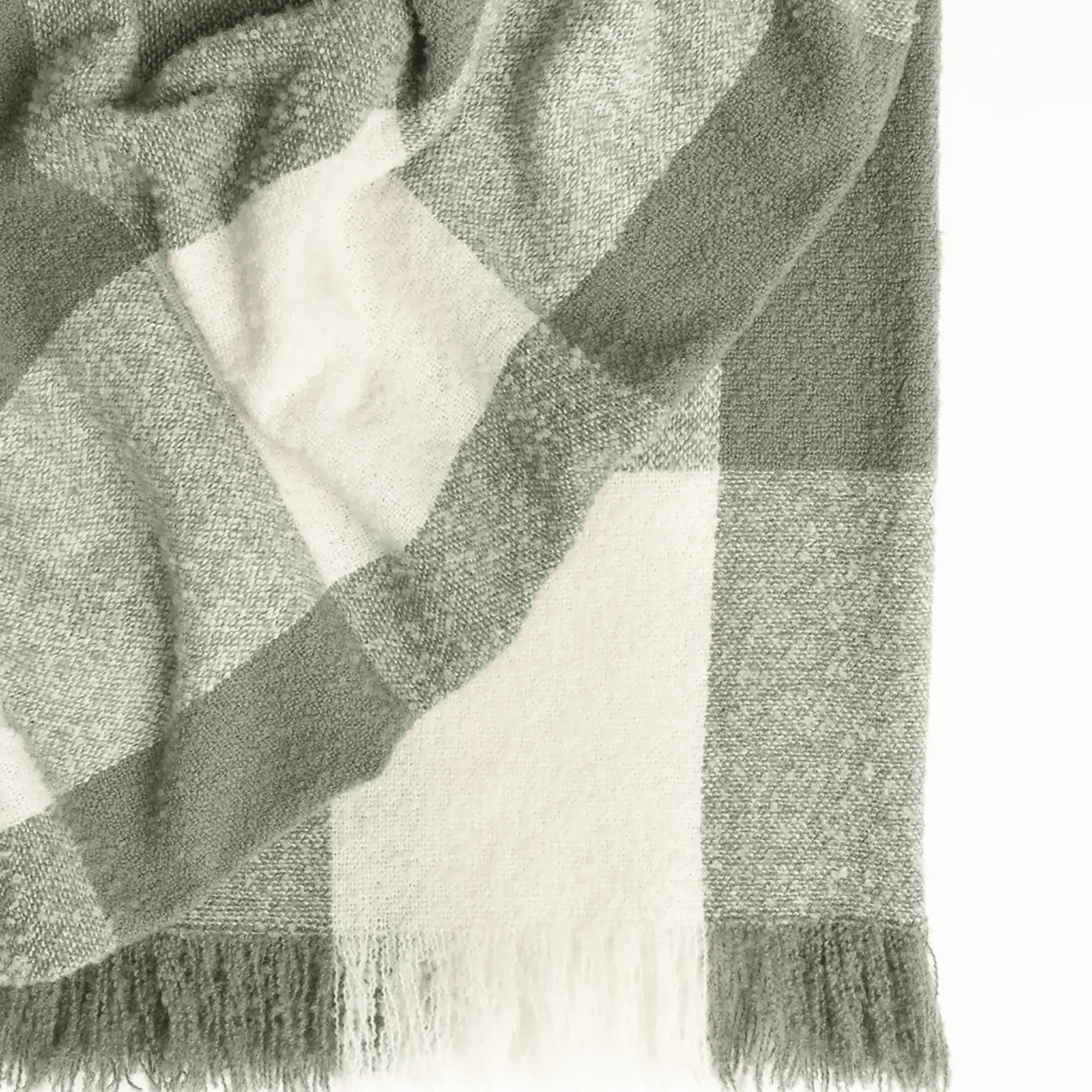 Weave Home Havelock Throw Blanket - Spruce | NZ Made gallery detail image