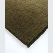 Baya Sandringham Wool Floor Runner Rug  - Moss gallery detail image