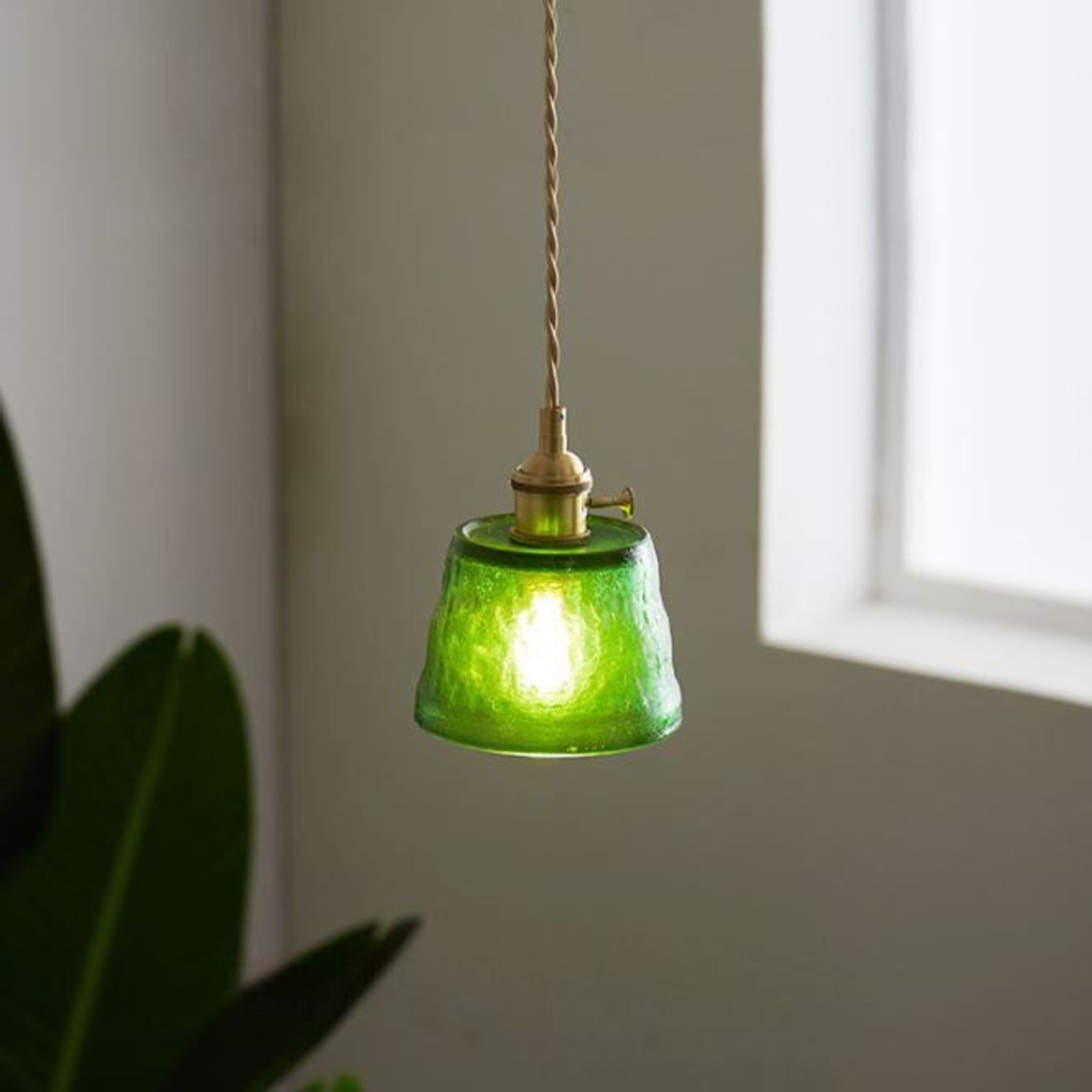 Buster Pendant - Green gallery detail image