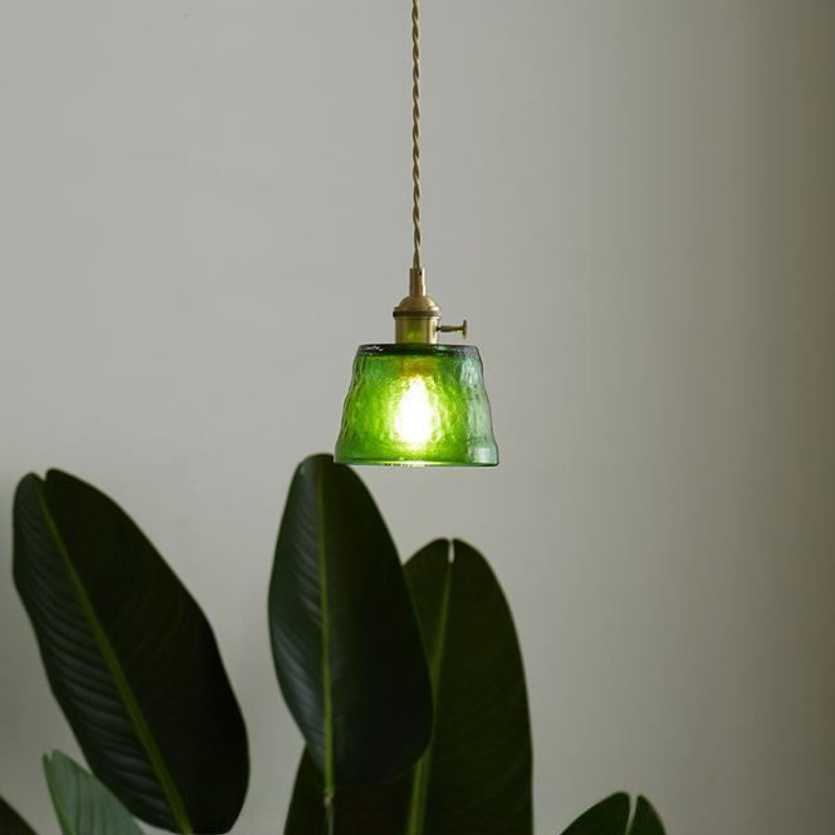 Buster Pendant - Green gallery detail image