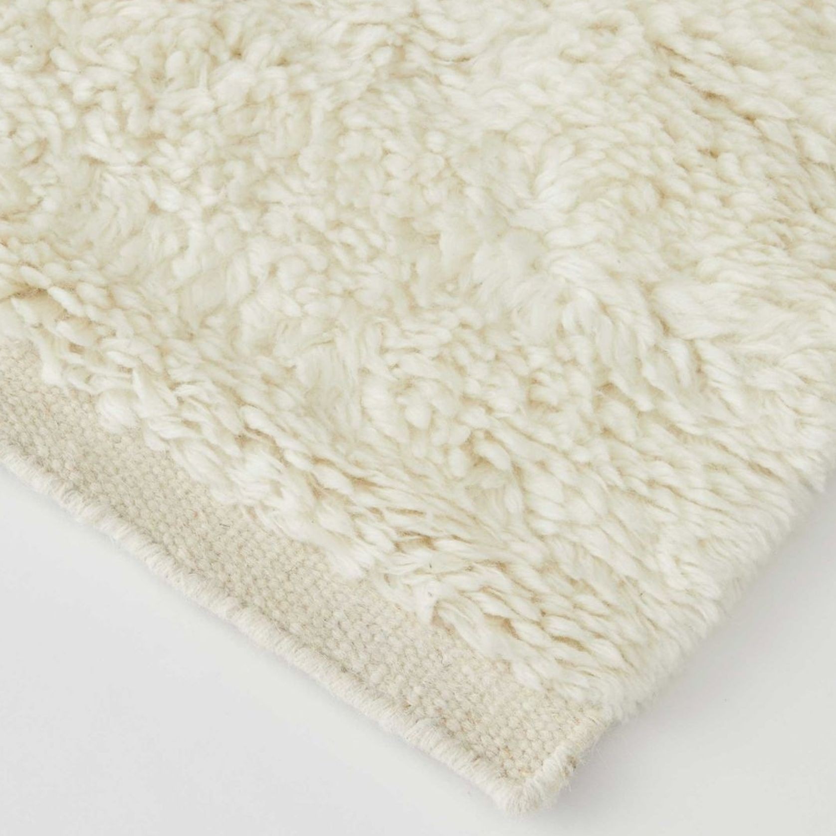 Weave Home Greenwich Rug - Ivory | NZ Wool gallery detail image