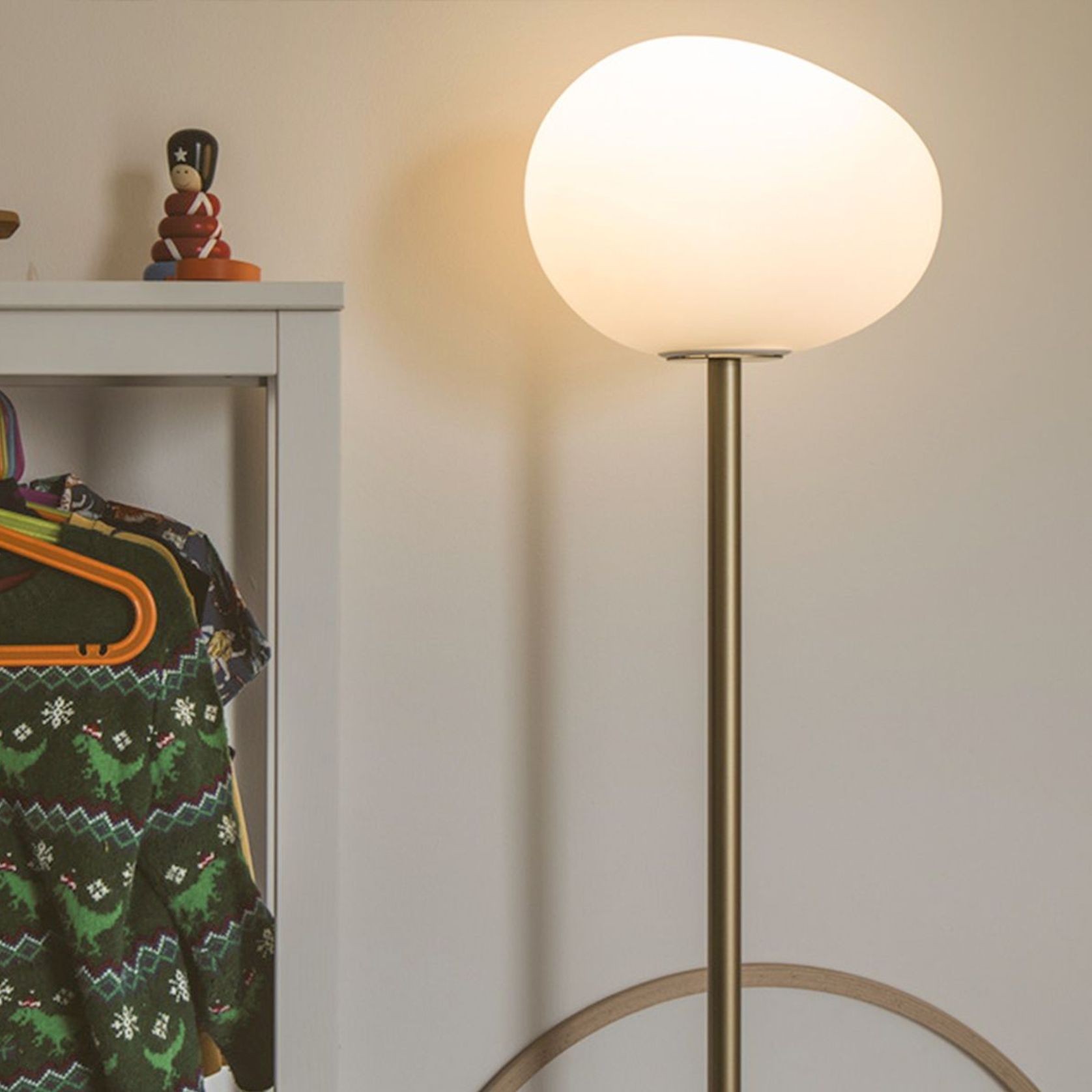 Gregg Grande Floor Lamp - Glass gallery detail image