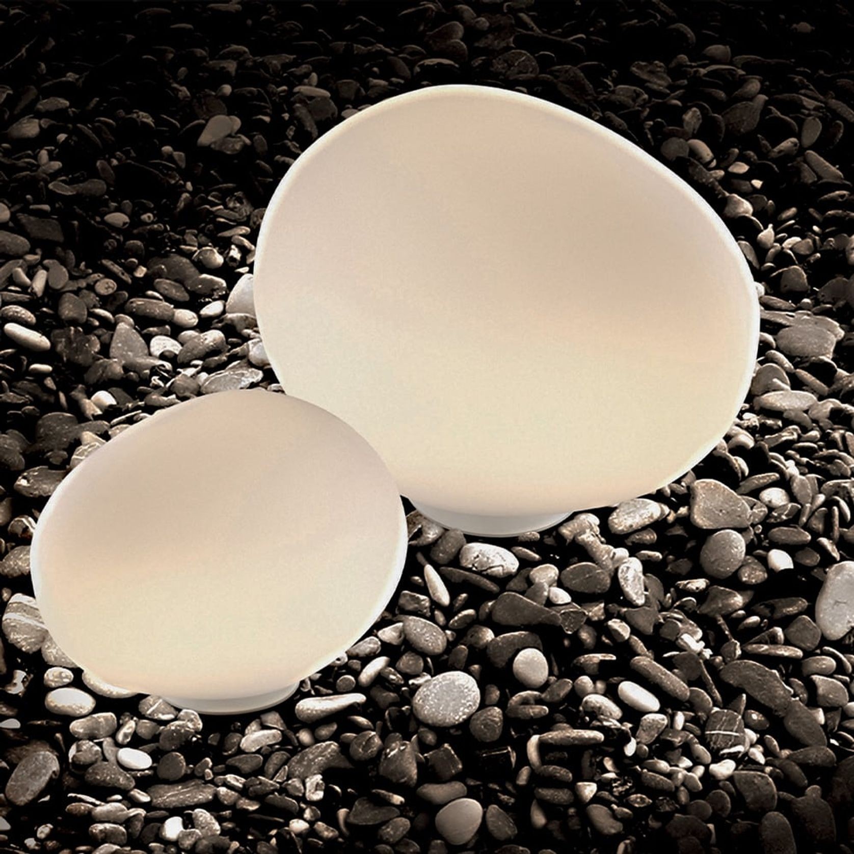 Outdoor Gregg Media Floor Lamp - Polyethylene gallery detail image