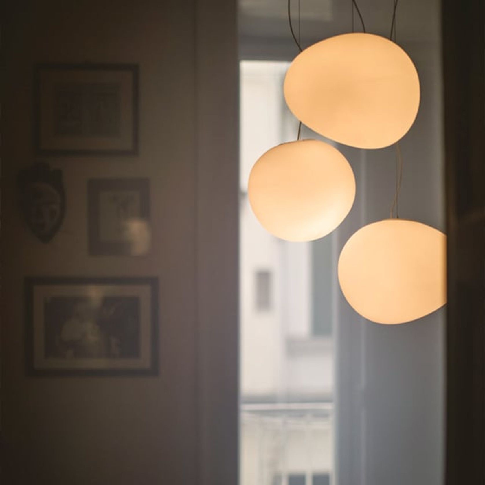 Gregg Grande Suspension Lamp - Glass gallery detail image