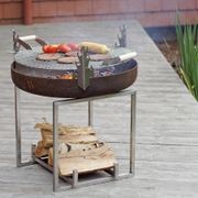 ALFRED RIESS Fire Pit Grill Grates with Handles - Medium gallery detail image