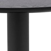 TITAN Round Coffee Table 70cm - Black gallery detail image