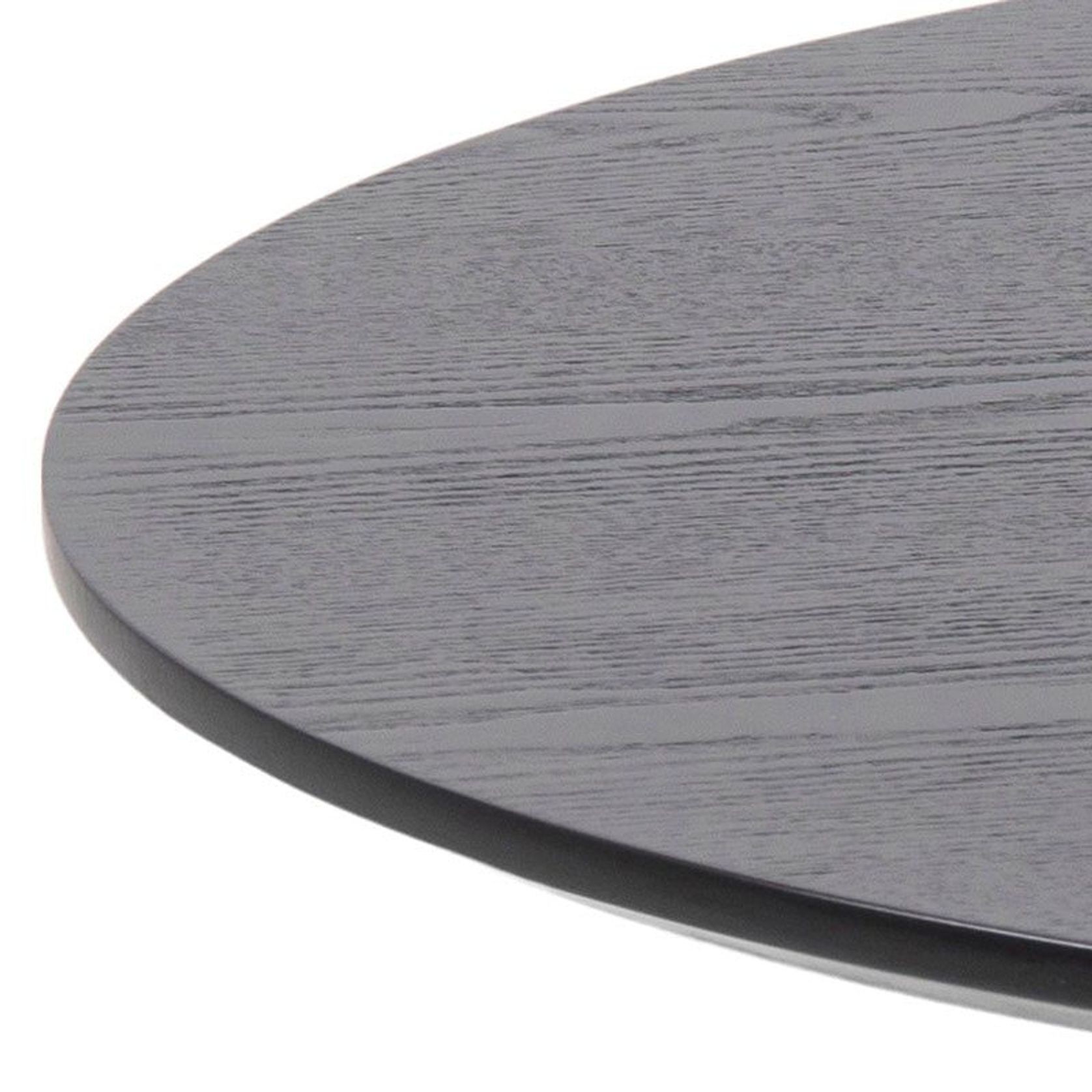 TITAN Round Coffee Table 70cm - Black gallery detail image