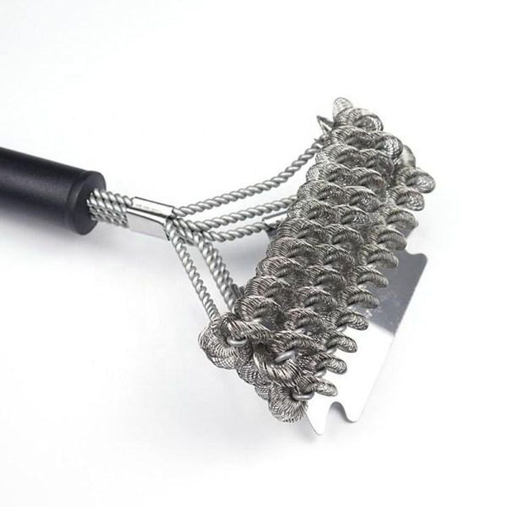 PureQ Juggernaut Grill Brush Bristle-less gallery detail image