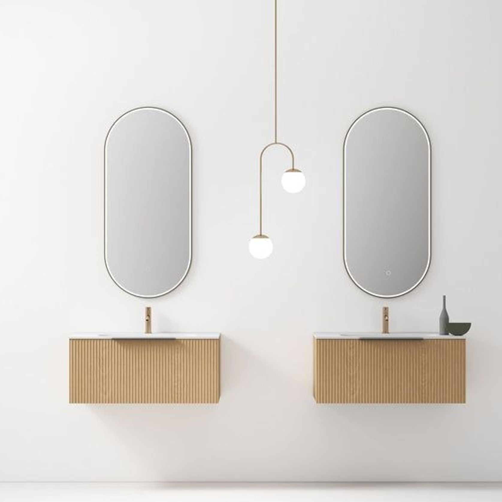 Hamilton 900 Natural Veneer Vanity ArchiPro NZ