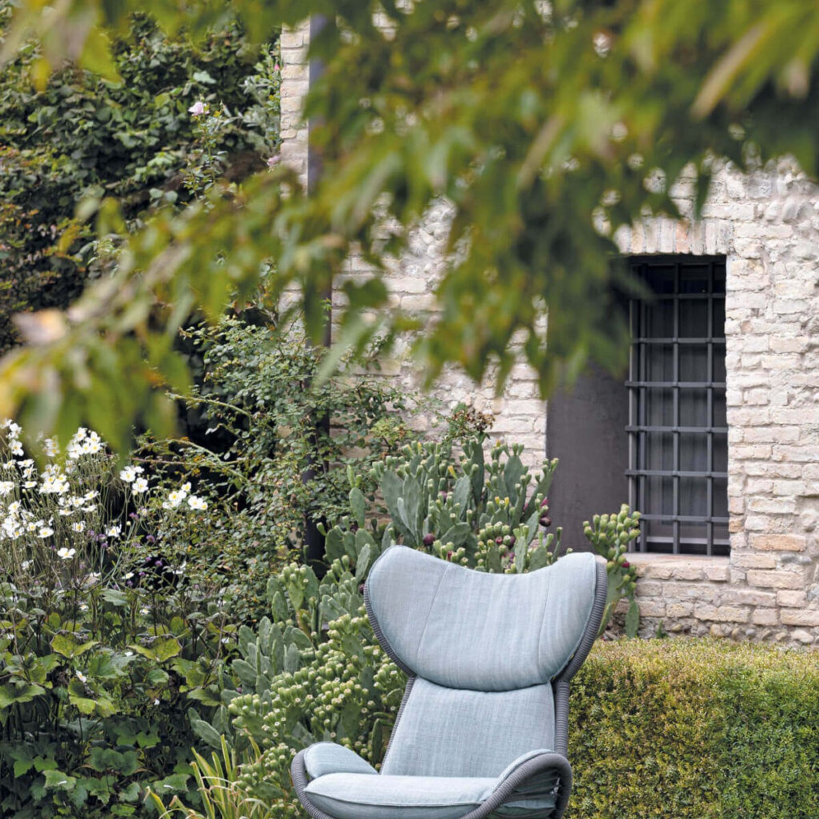 Harp Outdoor Armchair by Atmosphera gallery detail image