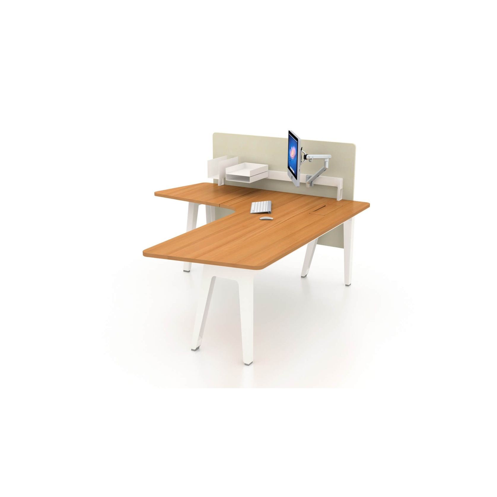 Optimis Single Desk gallery detail image