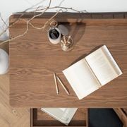 COLT Study Desk 120cm - Walnut gallery detail image