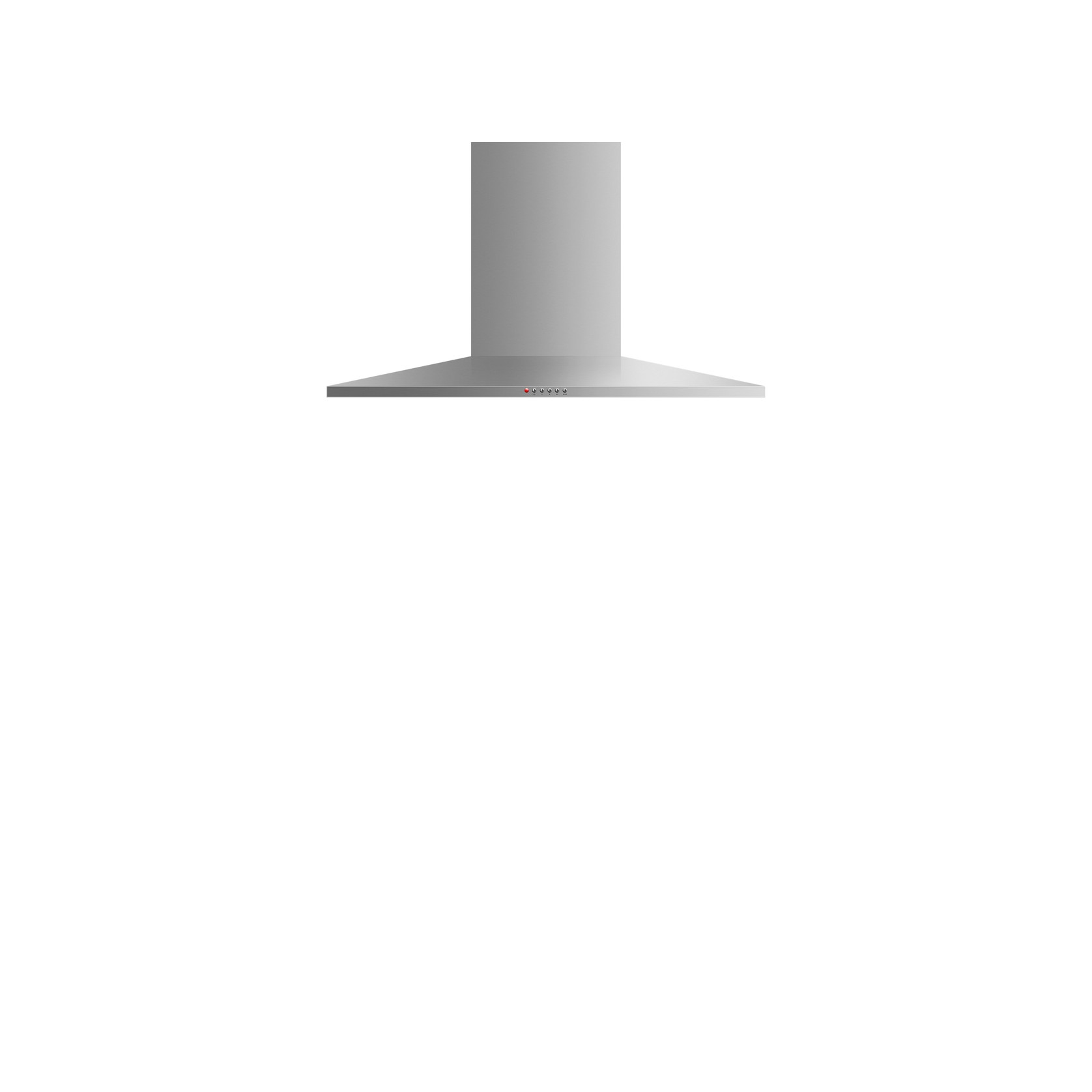 Wall Rangehood, 90cm, Stainless Steel, Pyramid Chimney gallery detail image