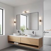 Helva Double Basic Wall Light gallery detail image