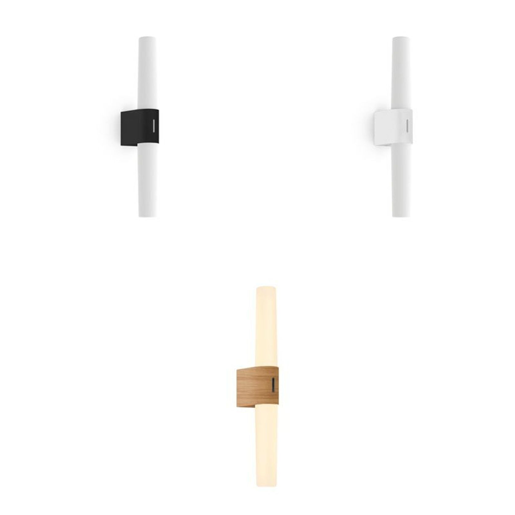 Helva Double Basic Wall Light gallery detail image