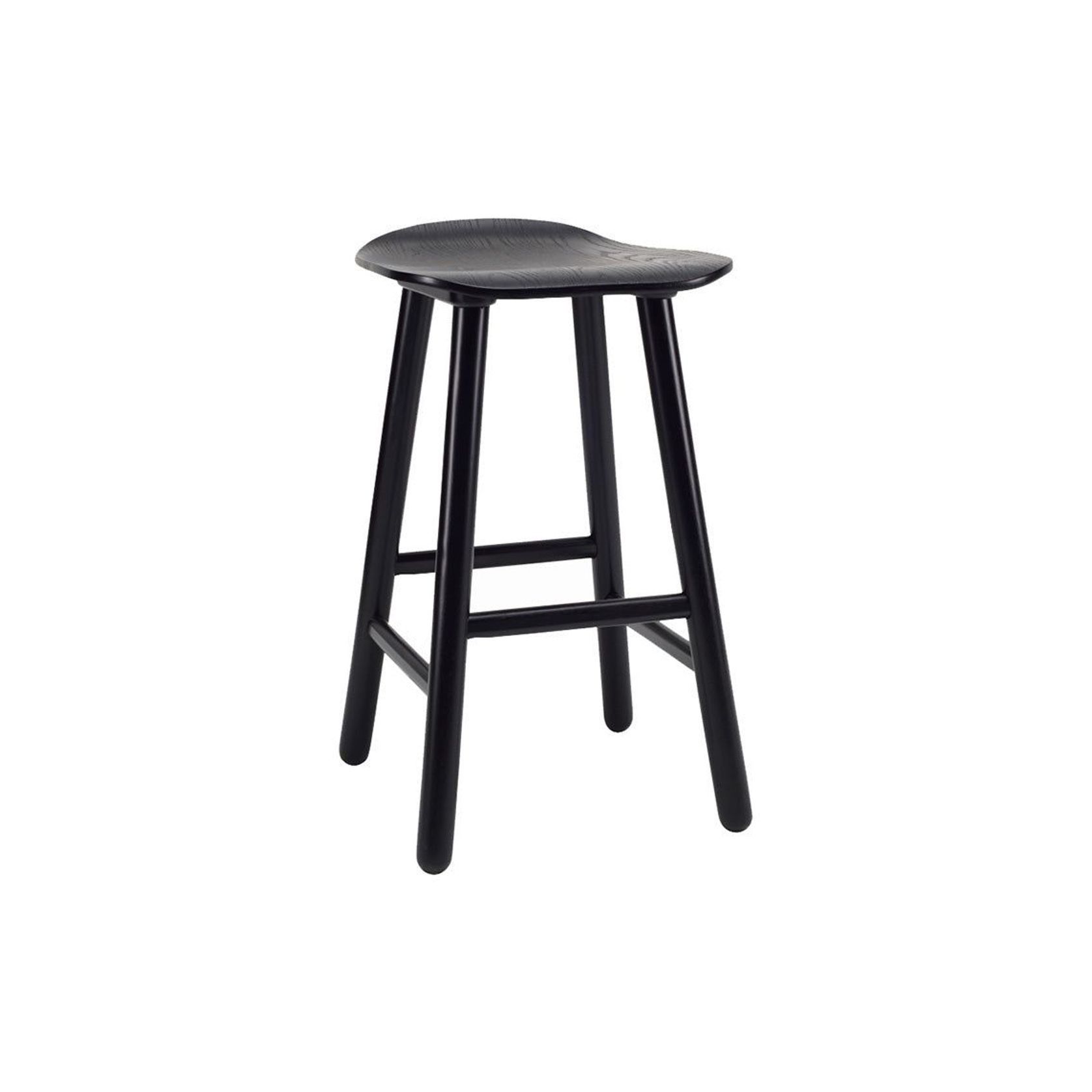 Hetty Counter Stool - Black Ash Veneer gallery detail image