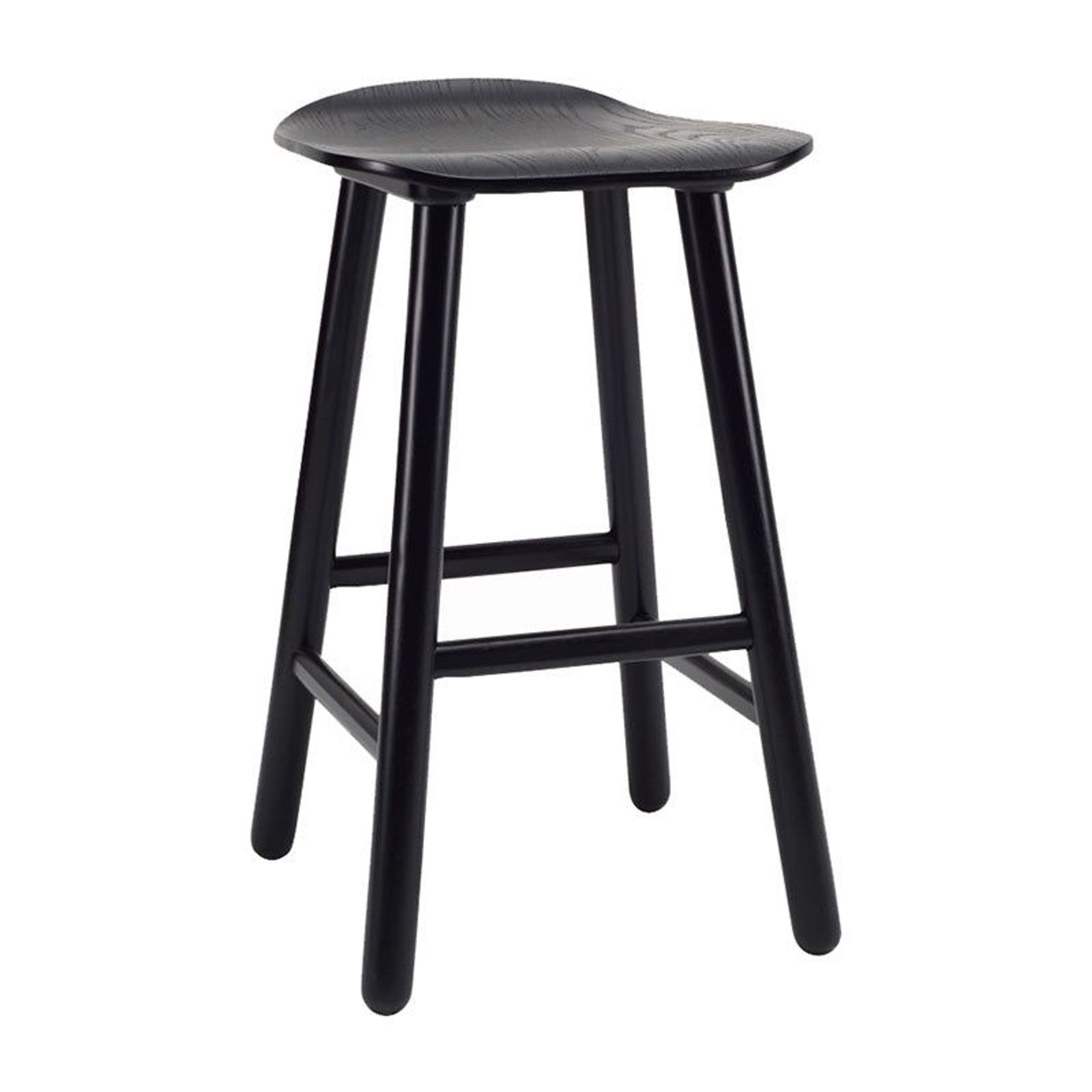 Hetty Counter Stool - Black Ash Veneer gallery detail image