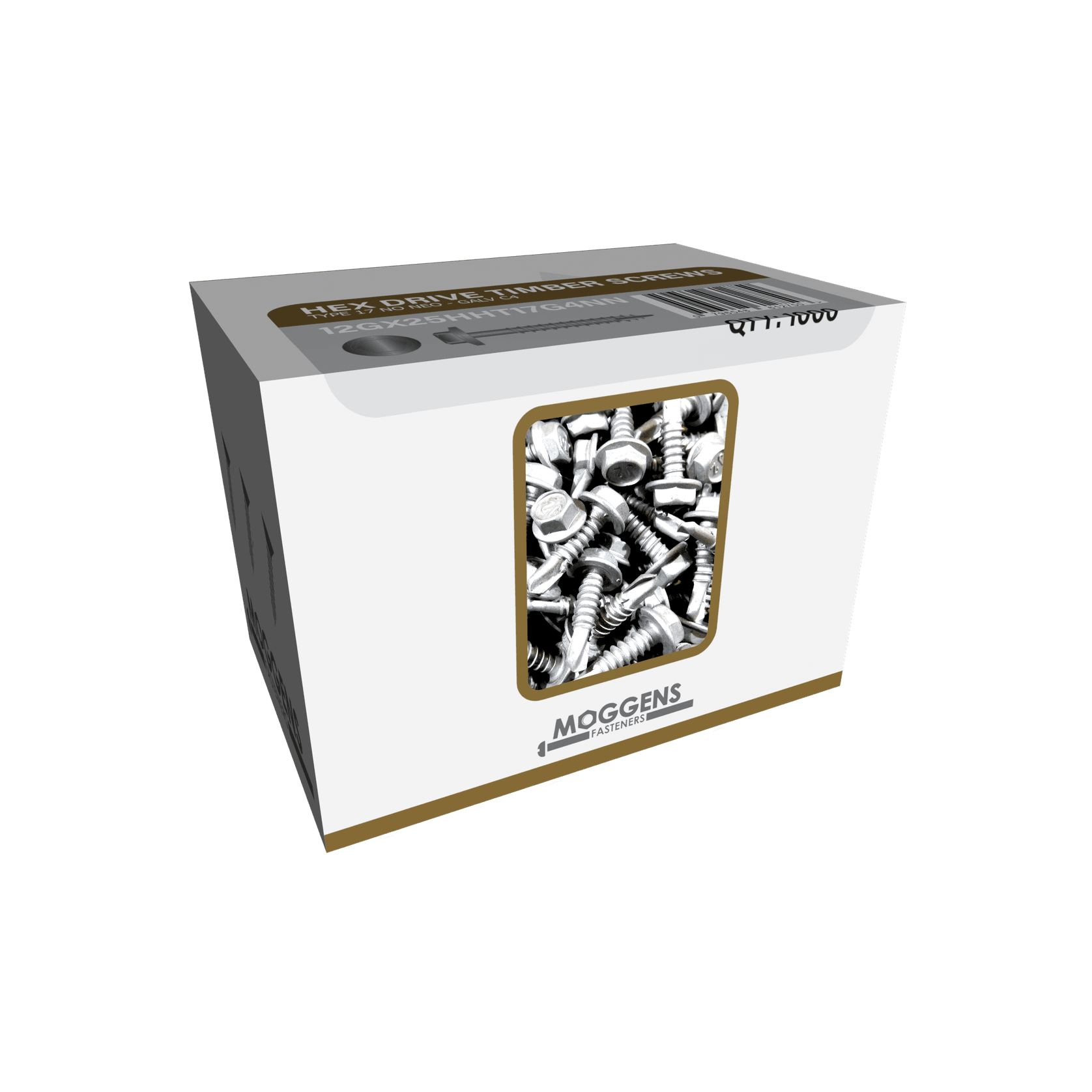 Hex Head Timber Screws - Type 7 No Neo - SS316 gallery detail image