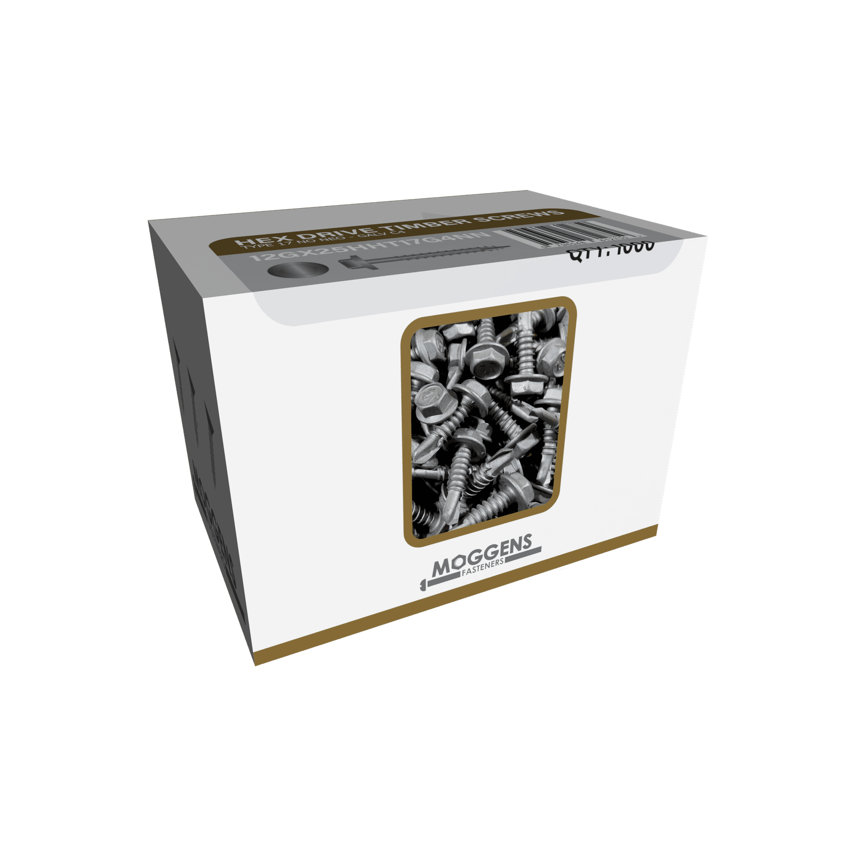 Hex Head Timber Screws - Type 7 No Neo - Galv C4 gallery detail image