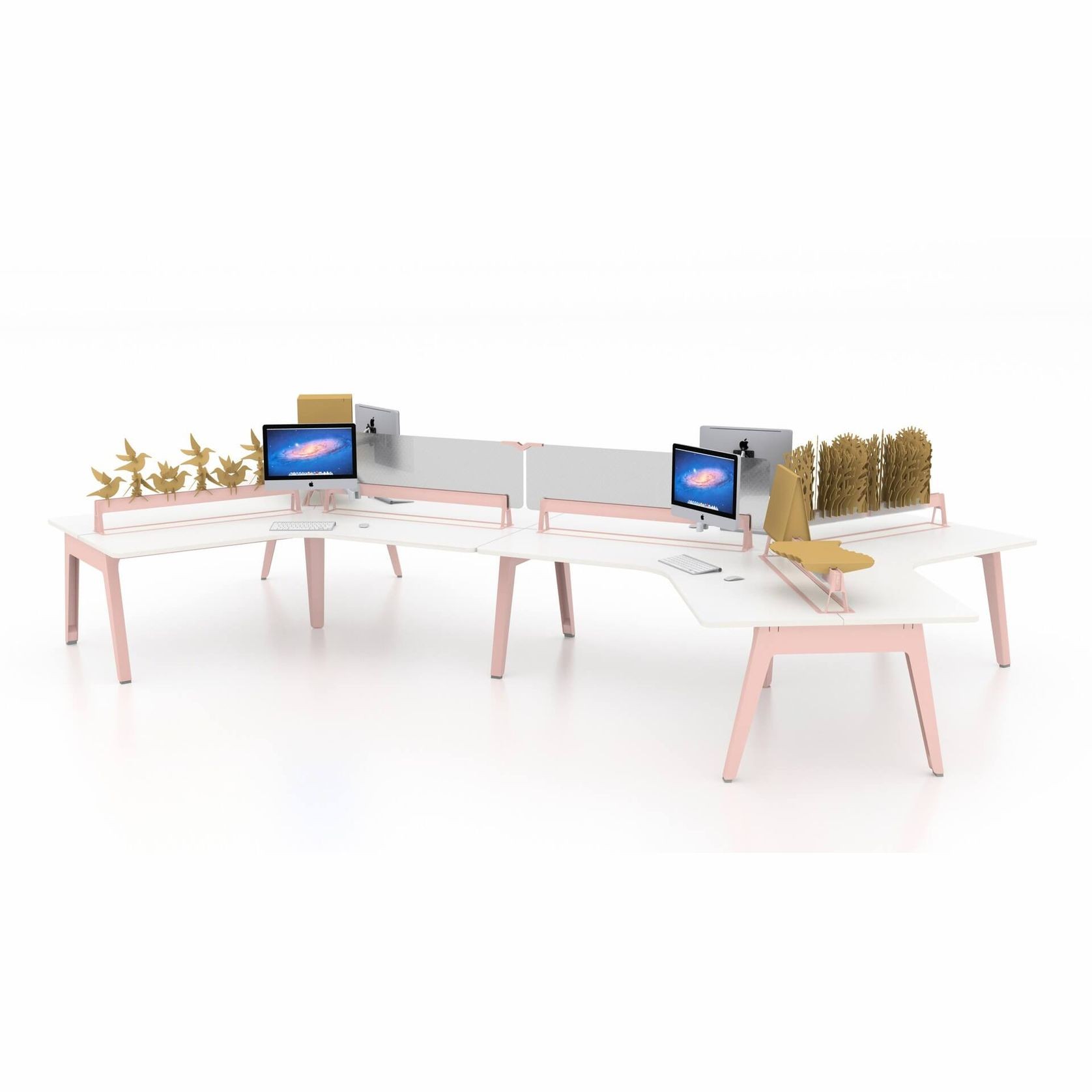 Optimis Pod 3 desking gallery detail image